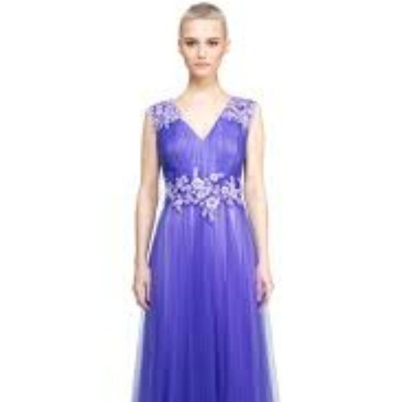 Todashi Shoji Yokan Dress in Lavender.  SZ 2 - Picture 1 of 5